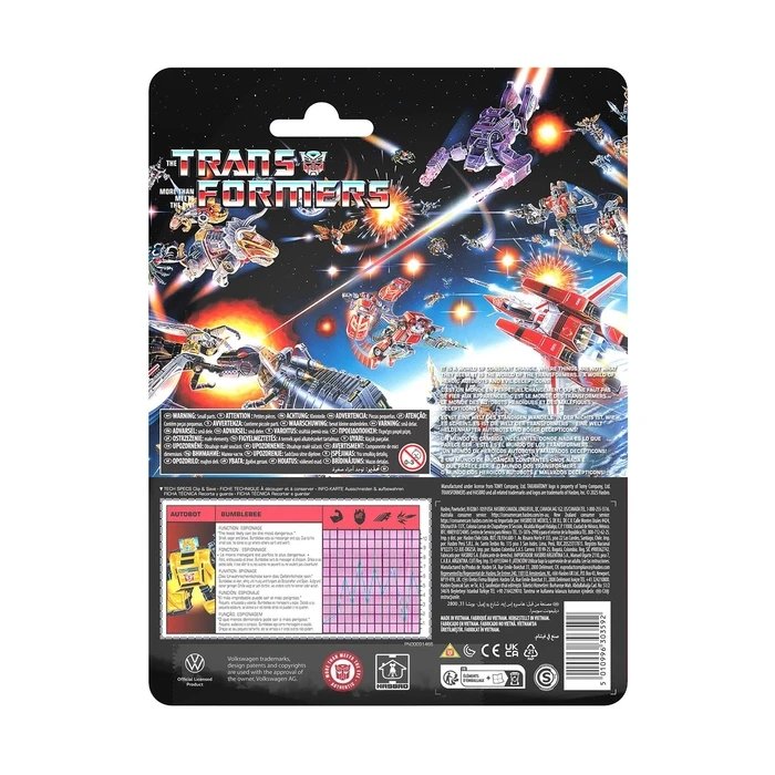 Hasbro Transformers Ηρωικός Αυτόνομος Ρετρό G1 Bumblebee Φιγούρα Δράσης