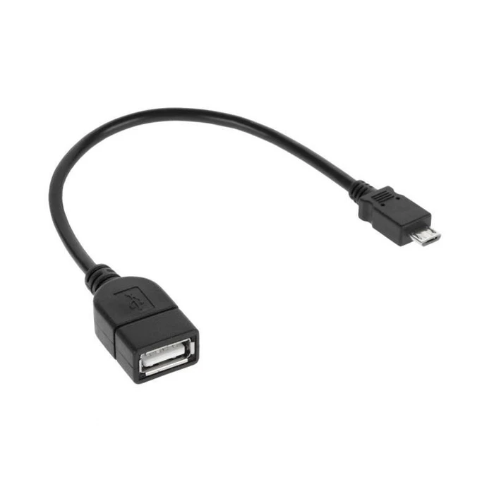 Αντάπτορας USB Cabletech micro USB σε θηλυκό USB 20cm