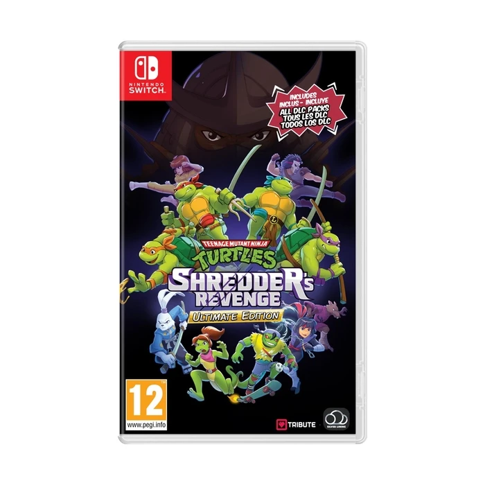 Nintendo Switch Silver Lining Interactive Teenage Mutant Ninja Turtles Shredder's Revenge Ultimate Edition
