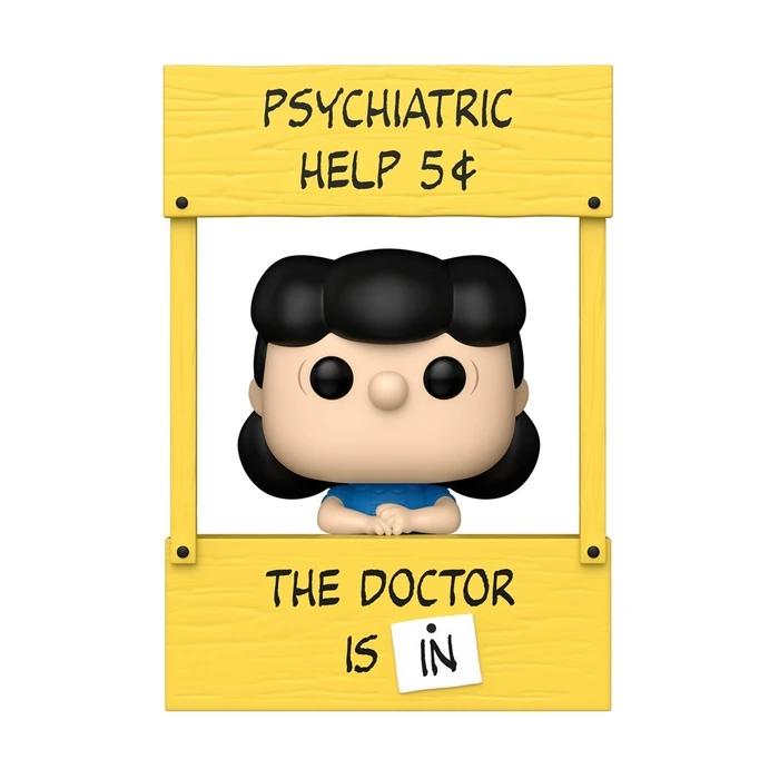 Funko Pop Plus Peanuts Lucy Φιγούρα Βινυλίου Psychiatric Booth