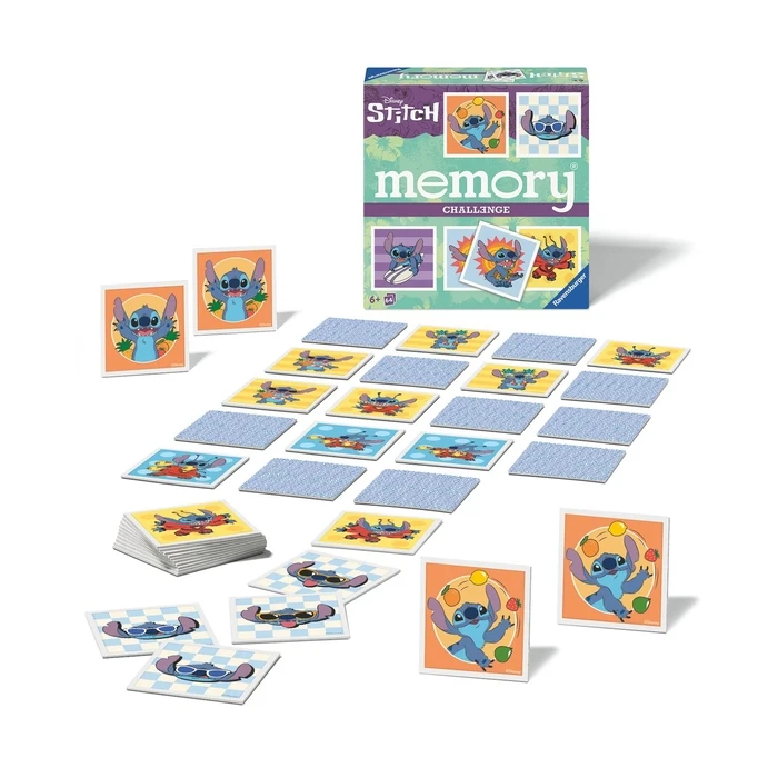 Επιτραπέζιο παιχνίδι Ravensburger Disney Memory Challenge Stitch (24697)
