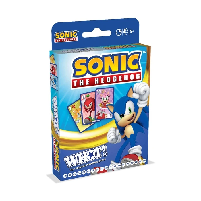 Παιχνίδι με Κάρτες Winning Moves Whot Sonic the Hedgehog (English Language) (WM04309-ML1-12)