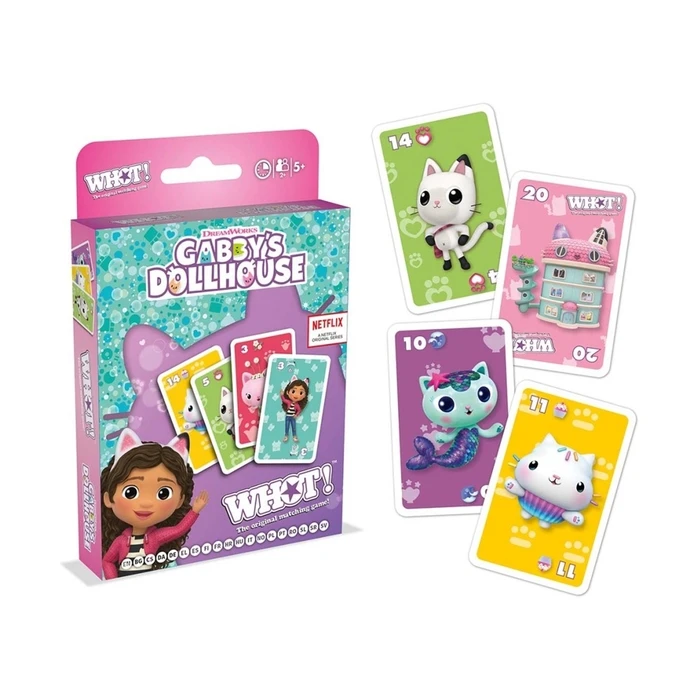 Παιχνίδι με Κάρτες Winning Moves Whot Gabby's Dollhouse (English Language) (WM04565-ML2-12)