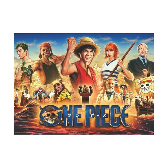 Παζλ Ravensburger One Piece - The Adventure of the Straw Hat Pirates (500 pcs) (12001499)