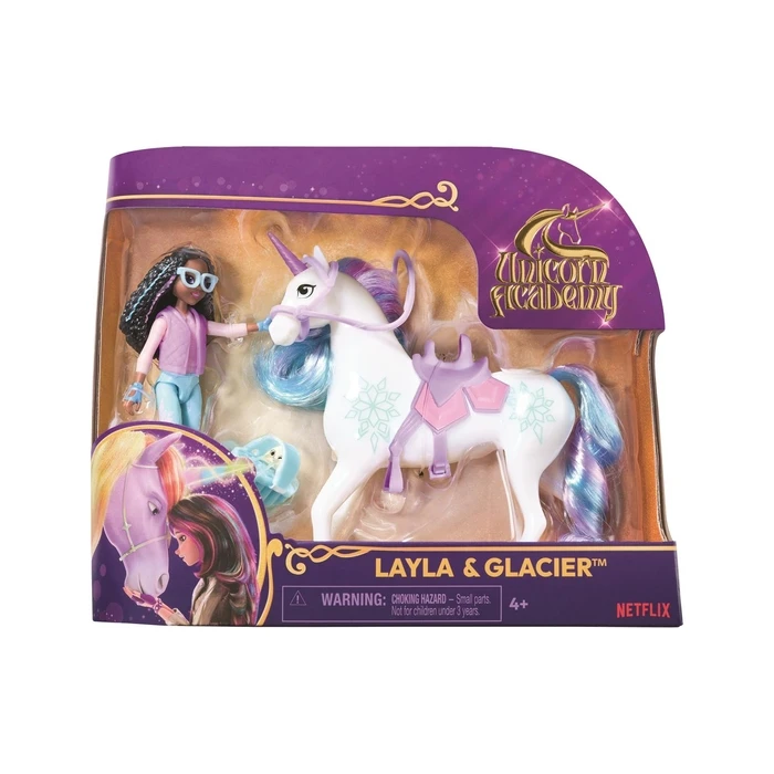 Κούκλα Spin Master Unicorn Academy Layla  Glacier Doll  Unicorn (20149006)