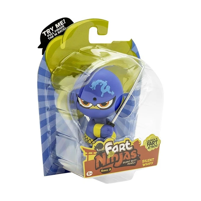 Μινιατούρα Giochi Preziosi Fart Ninjas Silent Butt Deadly Ninja Figure Series 9 (Random) (FAN01000)