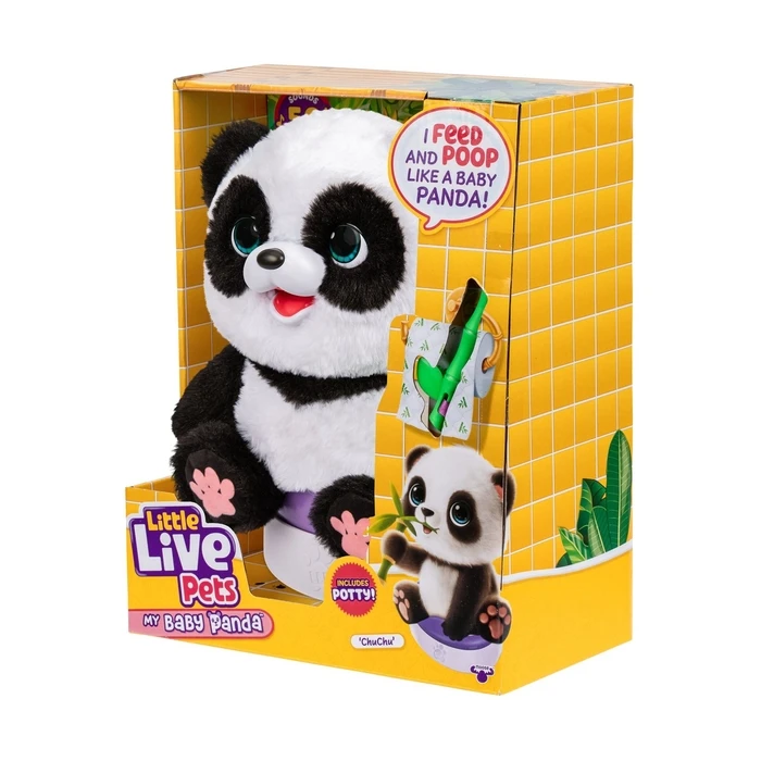 Little Live Pets My Baby Panda - Διαδραστικό Μωρό Πάντα ChuChu