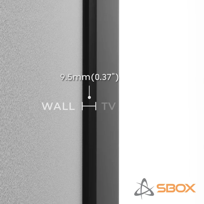 Βάση Τηλεόραση Sbox Wall Mount 43'-100', 75KG, 800X600