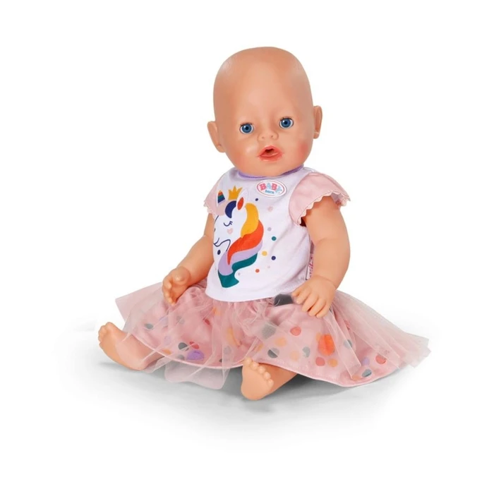 Κούκλα Μωρό Zapf Creation: Baby Born - Tutu Dress Unicorn (871720)