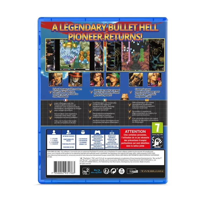 Παιχνίδι PS4 Batsugun Saturn Tribute Boosted