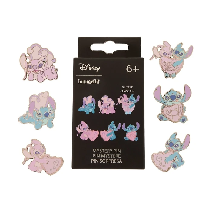 Loungefly Disney Pin Mystery Box Pins Angel Hearts