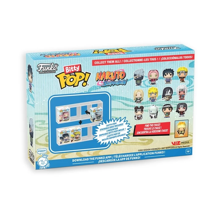 Funko Bitty Pop! Naruto Shippuden 4-Pack – Includes Itachi Uchiha (Chase)