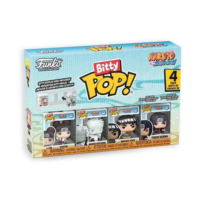 Funko Bitty Pop! Naruto Shippuden 4-Pack – Includes Itachi Uchiha (Chase)