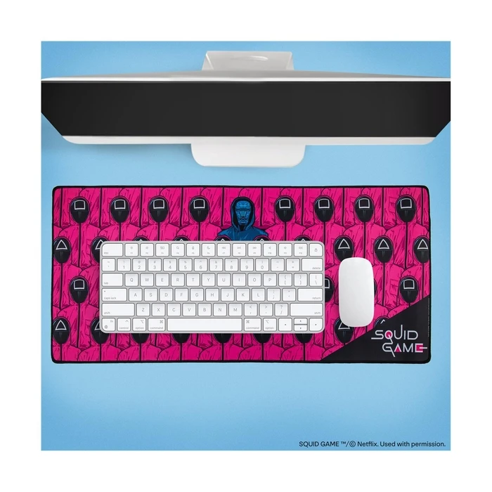 Mousepad Cinereplicas TV Series: Netflix Squid Game - Front Man And Guards Desk Mat (CR2540)
