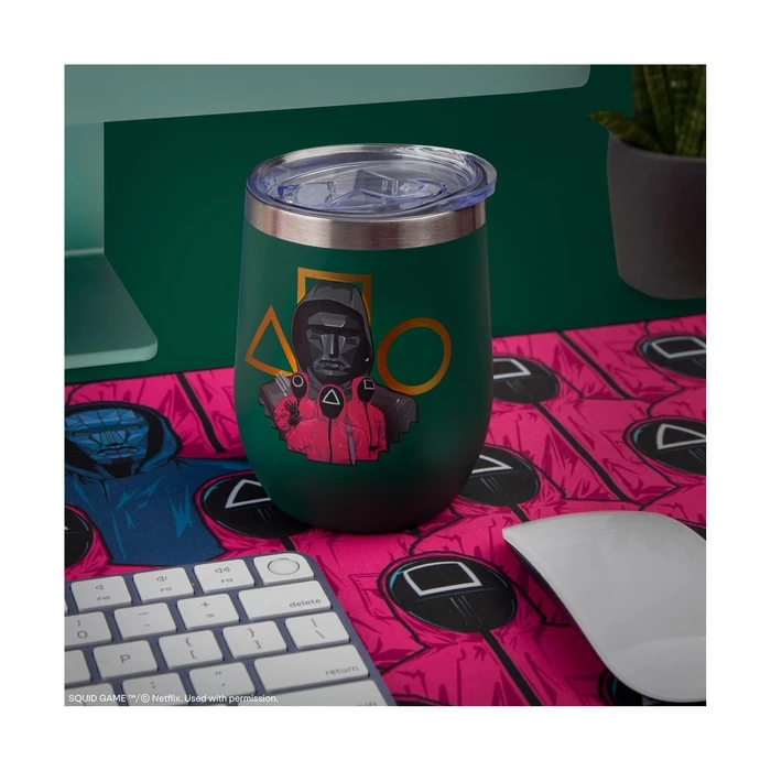 Θερμός Cinereplicas TV: Netflix Squid Game - Squid Game Guards Stainless Travel Mug (CR4341)