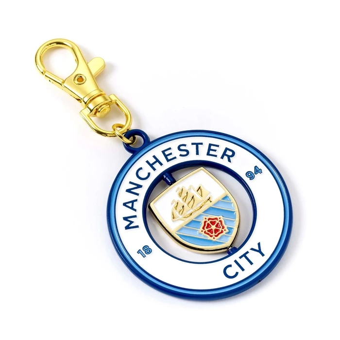 Μπρελόκ Carat Shop Manchester City FC - Spinning Logo Backpack Hanger (MCBH0001)
