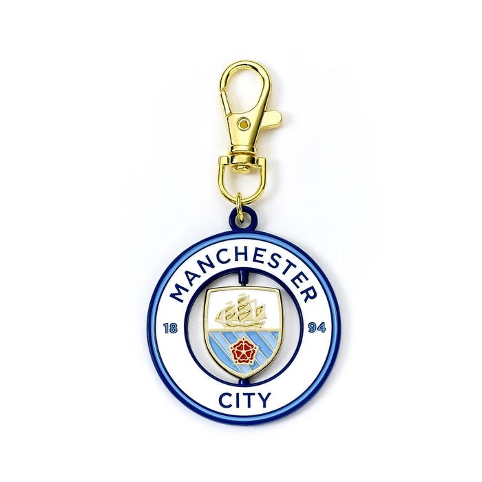 Μπρελόκ Carat Shop Manchester City FC - Spinning Logo Backpack Hanger (MCBH0001)