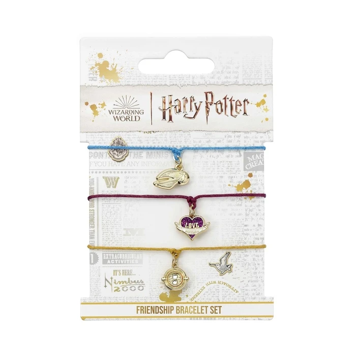 Παιδικό Βραχιόλι Carat Shop Harry Potter - Golden Snitch Friendship Set Multi (HPFB0449)