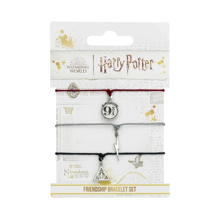 Παιδικό Βραχιόλι Carat Shop Harry Potter - Deathly Hallows Friendship Set Multi (HPFB0450)