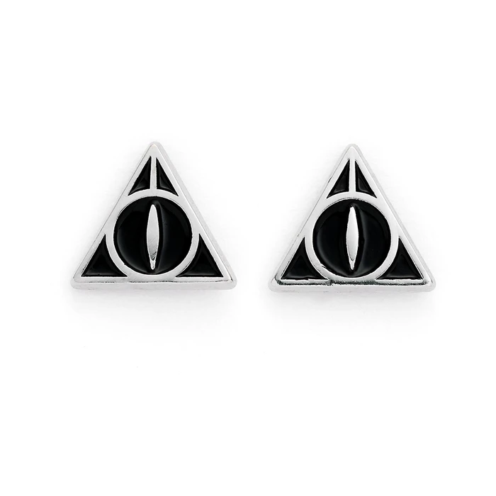 Σκουλαρίκια Carat Shop Harry Potter - Deathly Hallows Black Stud (WES0054)