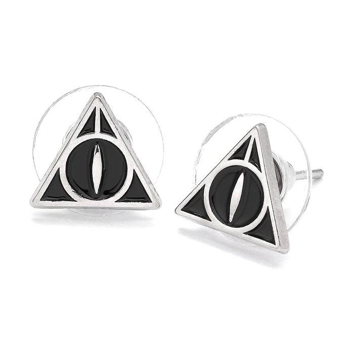 Σκουλαρίκια Carat Shop Harry Potter - Deathly Hallows Black Stud (WES0054)