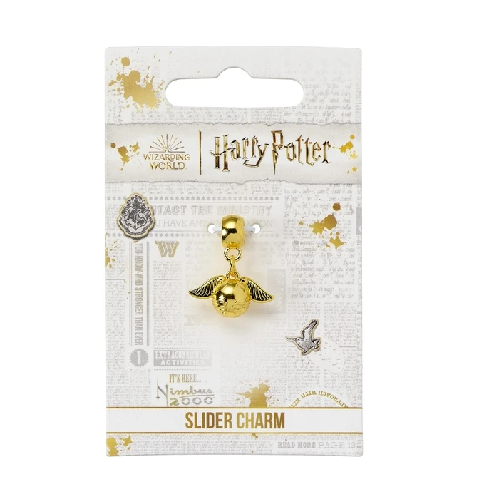 The Carat Shop Harry Potter Χαρακτήρας Golden Snitch Gold Tone Charm