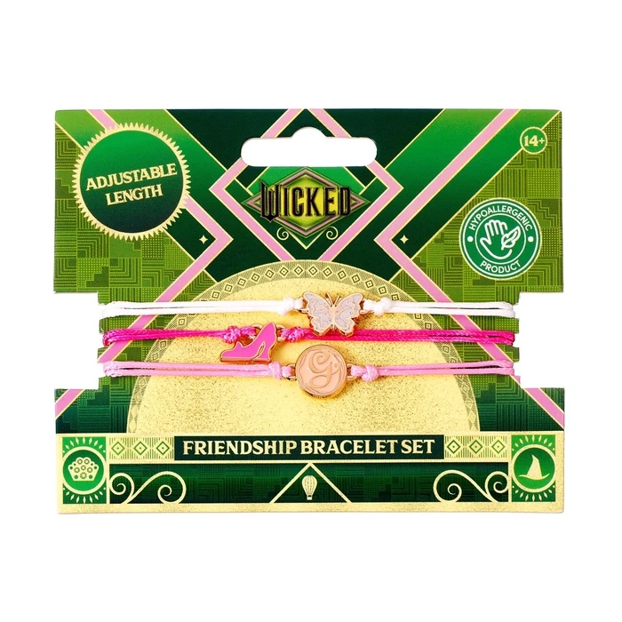 Παιδικό Βραχιόλι Carat Shop Wicked - Glinda Friendship Set (WKBS0001)