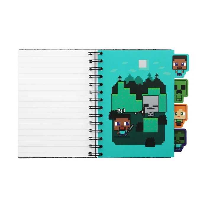 Paladone Products Τετράδιο Minecraft με Διαχωριστικά