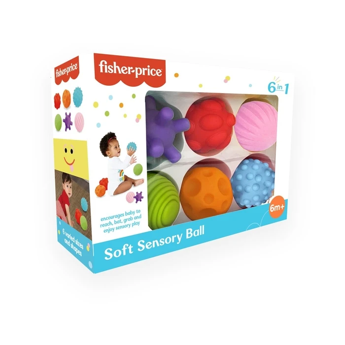 Βρεφικό Παιχνίδι Fisher-Price: Soft Sensory Ball (F0910)