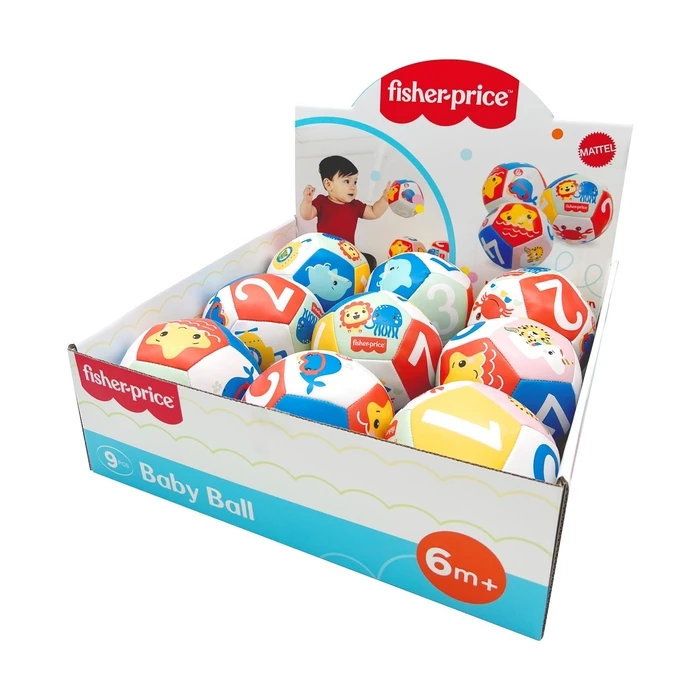 Βρεφικό Παιχνίδι Fisher-Price: Animal Ball (12.5cm)