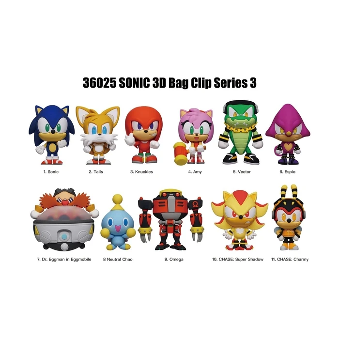 Μπρελόκ Monogram: Sonic (Series3)