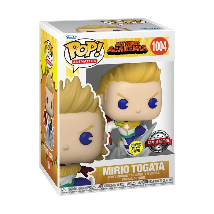 Φιγούρα Funko Pop! Animation: My Hero Academia - Mirio (Glows in The Dark)