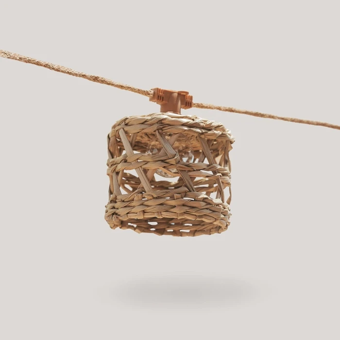 NewGarden ALBA Hanging Outdoor Ceiling Pendant Light Brown LUMALB800XXOCNW