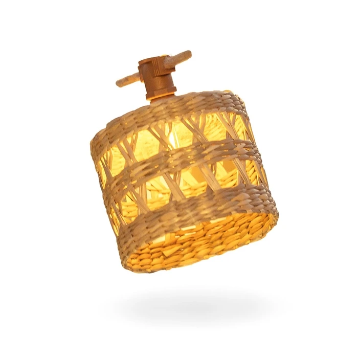 NewGarden ALBA Hanging Outdoor Ceiling Pendant Light Brown LUMALB800XXOCNW