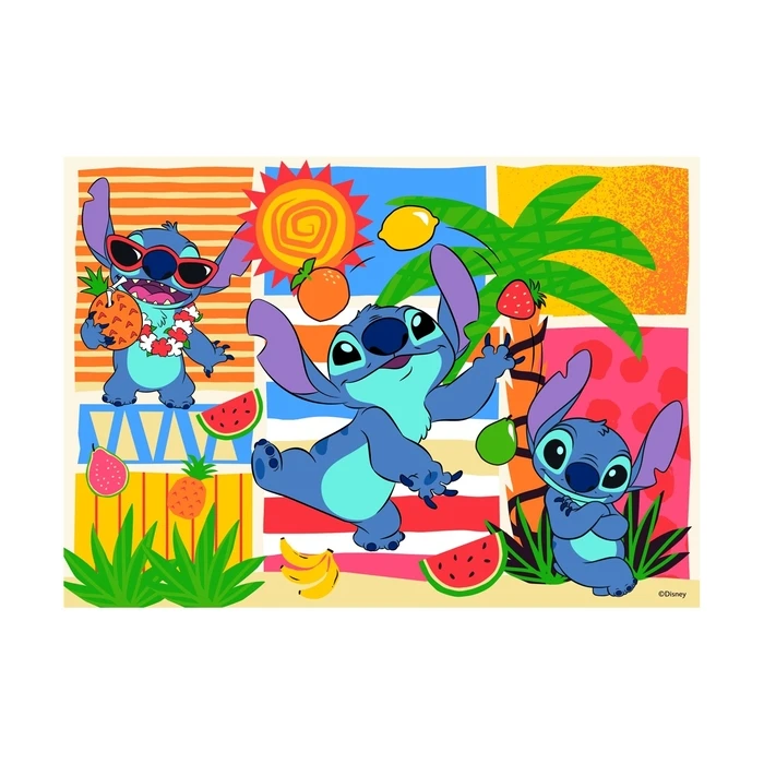 Ravensburger Πάζλ Disney Stitch on Vacation Giant Floor Puzzle 24 τεμαχίων