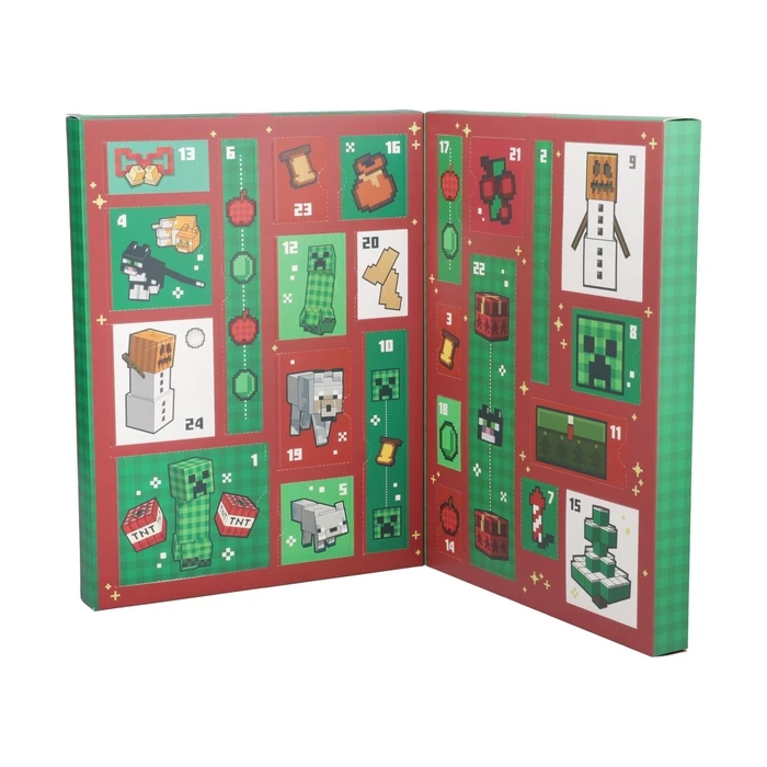 Minecraft Christmas Calendar (24 Boxes) - Paladone