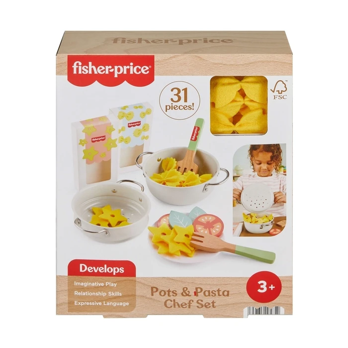 Βρεφικό Παιχνίδι Fisher-Price: Pots & Pasta Chef Set (JFG14)
