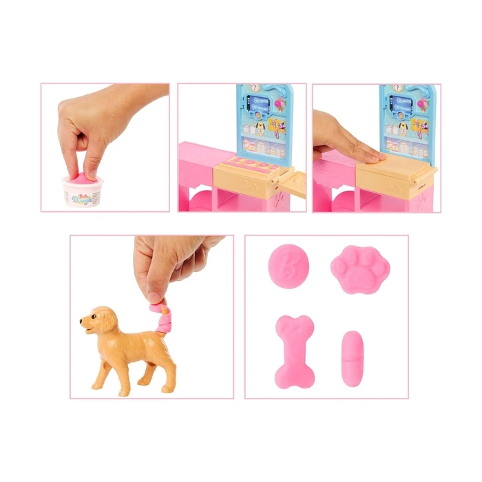 Κούκλα Mattel Barbie: You Can be Anything - Fast Cast Veterinarian Clinic and Accessories (JFX93)