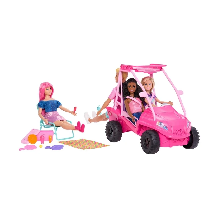 Κούκλα Mattel Barbie: Mysteries - Beach Detectives Barbie Beach Vehicle (JFV68)