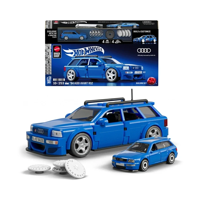 Mattel Brick Shop Hot Wheels Αυτοκίνητο '94 Audi Avant RS2 Vehicle