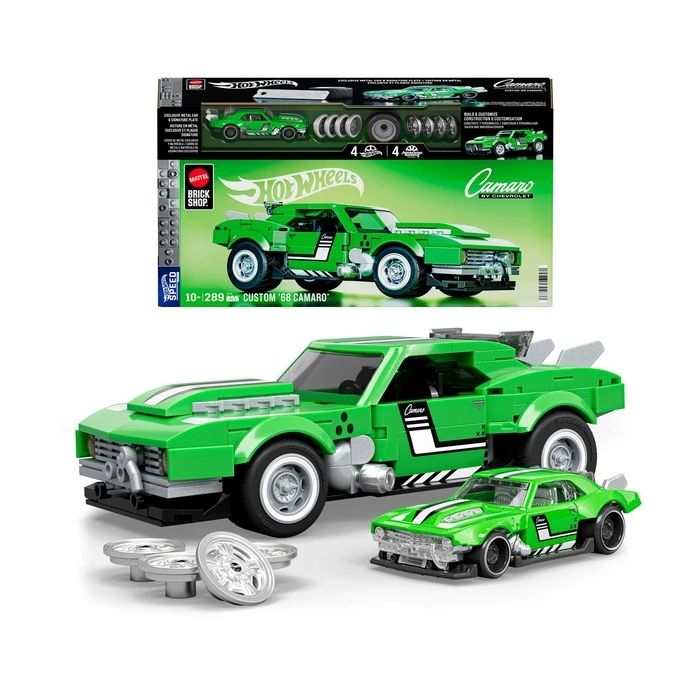 Αυτοκινητάκι Mattel Hot Wheels: Speed Brick Shop - Camaro by Chevrolet Custom '68 Camaro (JFT16)