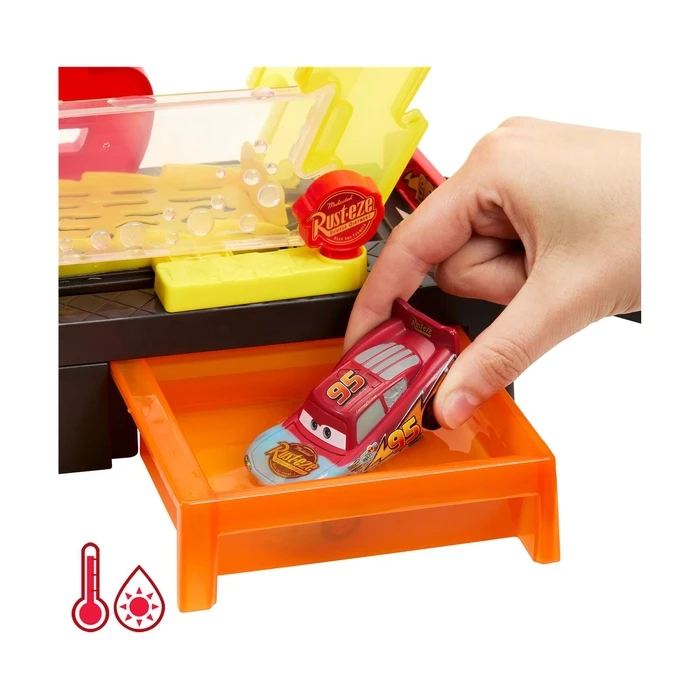 Mattel Disney Cars Race Ready Car Wash - Playset with Lightning McQueen (4+ yrs)
