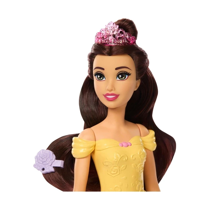 Κούκλα Mattel Disney Princess: Bella Bathe & Brush Dog - Fashion (JFC42)