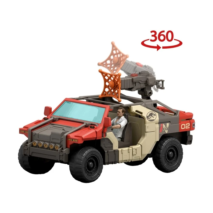 Φιγούρα Mattel Jurassic World: Movie Line Rebirth - Launch 'N Battle Vehicle Set (JGB59)