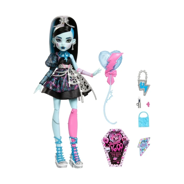 Κούκλα Mattel Monster High: Themed Scary Sweet Birthday - Frankie (JBG75)