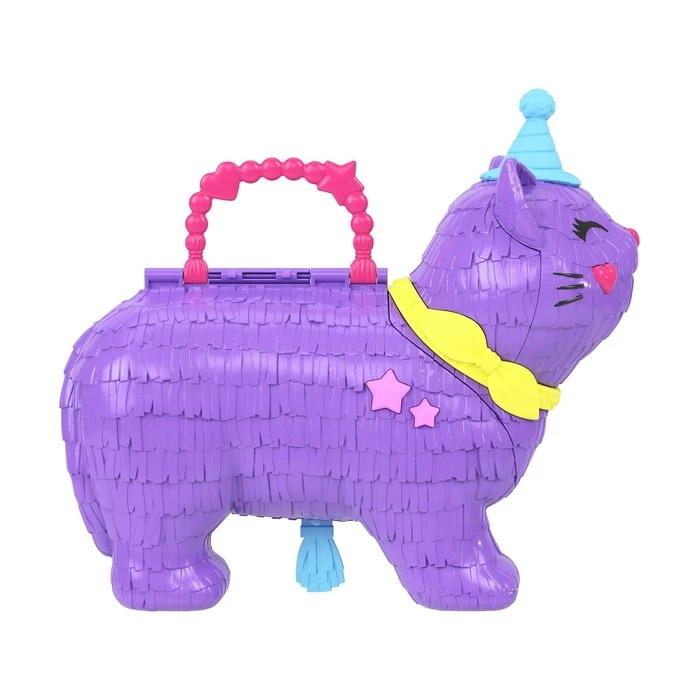 Μινιατούρα Mattel Polly Pocket: Mini Celebration Kitty Playset (JFT90)