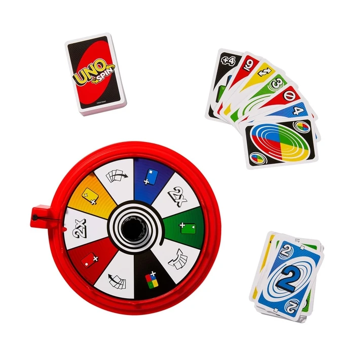 Επιτραπέζιο Παιχνίδι Mattel Uno: Uno Spin (JGR00)