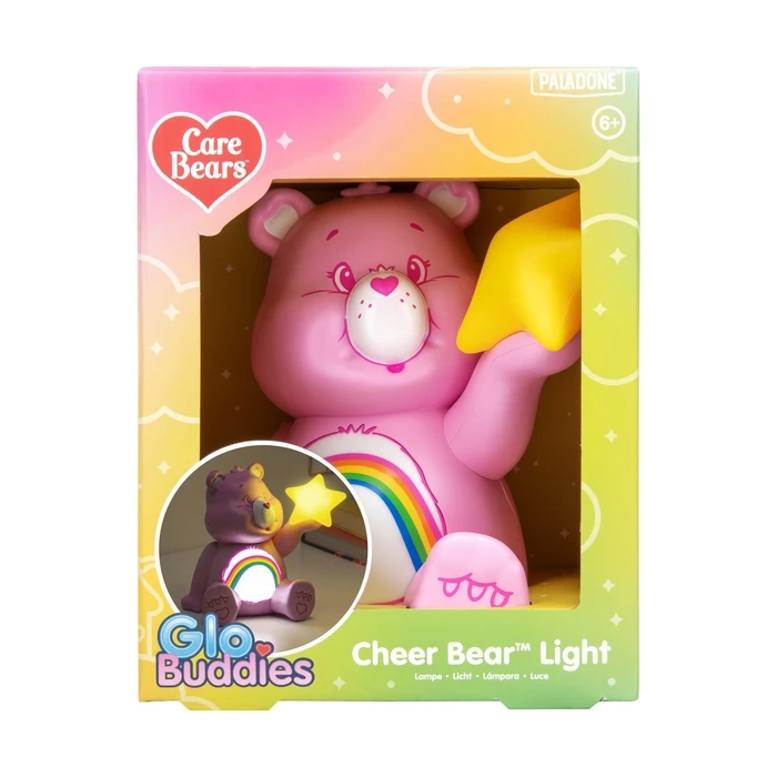 Διακοσμητικό Φωτιστικό Paladone Glo Buddies: Care Bears - Cheer Bear (PP14477CB)