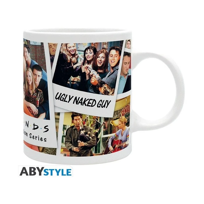 Κούπα Abysse: Friends - Polaroids (320ml)