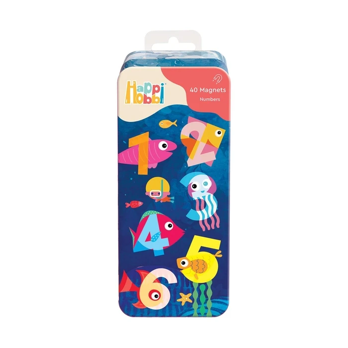 HappiHobbi Magnetic Construction Toy - Letters & Numbers (Various Designs) 1 pc | AS COMPANY